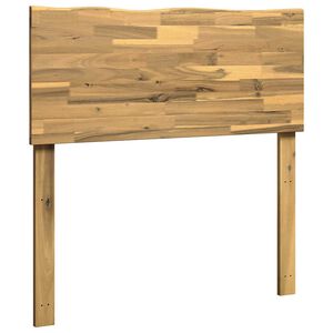 vidaXL Live Edge Hoofdbord ROSTOCK Wit 80 cm Massief Acaciahout