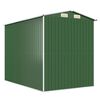 vidaXL Tuinschuur 192x274x223 cm gegalvaniseerd staal groen