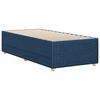 vidaXL Bedframe zonder matras 90x190 cm stof blauw