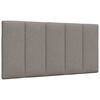 vidaXL Hoofdbordkussen "Hanko" 100 cm stof taupe