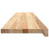 vidaXL Traptreden 4 st 120x25x2 cm onbehandeld massief eikenhout
