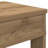 vidaXL Schoenenrek 60x30x98 cm bewerkt hout artisanaal eikenkleur