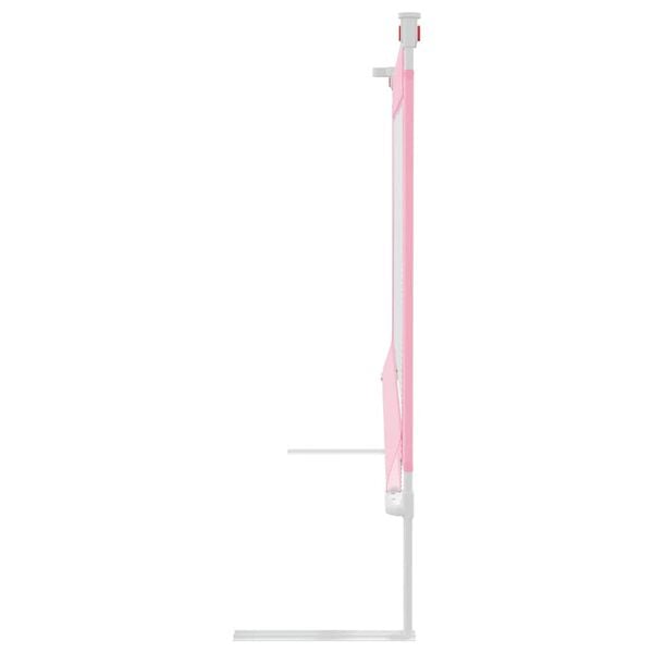 vidaXL Bedhekje peuter 90x25 cm stof roze