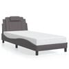 vidaXL Bedframe "Viana" zonder matras kunstleer grijs 80x200 cm