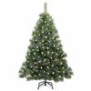 vidaXL Kunstkerstboom met 150 LED met standaard Groen 150 cm PE en PVC