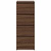 vidaXL Dressoir 37,5x35x99 cm spaanplaat bruin eikenkleurig