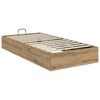 vidaXL Ottoman Bedframe Artisan Eik 90 x 200 cm Geconstrueerd hout
