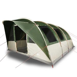 vidaXL Tunneltent 5-persoons waterdicht groen