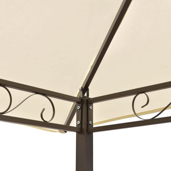 vidaXL Tuinpaviljoen met tafel en bankjes 2,5x1,5x2,4 m