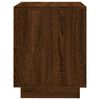 vidaXL Nachtkastjes 2 st 44x35x45 cm bewerkt hout bruin eikenkleur