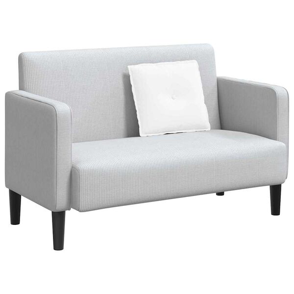 vidaXL Rugkussen Wit 50 x 19 x 45 cm Stof