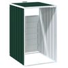 vidaXL Containerberging voor 1 container 72x81x115 cm staal groen