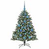 vidaXL Kunstkerstboom met 150 LED Groen 120 cm PVC en Plastic en Staal