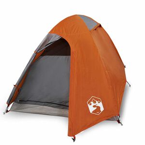 vidaXL Koepeltent 2-persoons waterdicht oranje