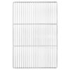 vidaXL Grillrooster Zilver 60 x 40 cm Roestvrij staal