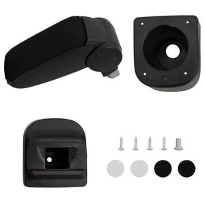vidaXL Autoarmsteun voor VW POLO 6R/6C (2009-2017) 12x34x(35-47) cm ABS zwart