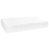 vidaXL Slapen kussen Effen Wit 60 x 37 x 12,5 cm Traagschuim