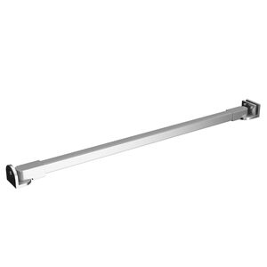 vidaXL Stabilisatiestang voor badwand 47,5 cm roestvrij staal