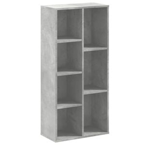 vidaXL Boekenkast 50x25x105 cm bewerkt hout betongrijs