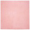 vidaXL Nep Konijnenbont Tapijt Olite Roze 200 x 200 cm Polyester