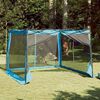 vidaXL Binnentent met dak met opslag Blauw 303 x 303 x 196 cm taft