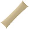 vidaXL Kussensloop HEERLEN Beige 40 x 145 cm Polyester