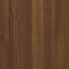 vidaXL Bijzettafels 2 st 40x40x40 cm bewerkt hout bruineiken