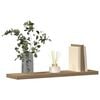 vidaXL Wandschappen 4 st 40x10x1,5 cm bewerkt hout artisanaal eiken