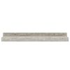 vidaXL Wandschappen 2 st 40x9x3 cm betongrijs