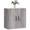 vidaXL Wandkast 60x31x60 cm bewerkt hout grijs sonoma eikenkleurig