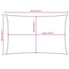 vidaXL Zonnescherm rechthoekig 5x7 m oxford stof antracietkleurig