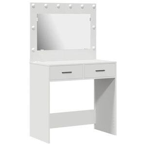 vidaXL Plafondtafel Wit 78,5 x 41 x 135 cm Bewerkt hout