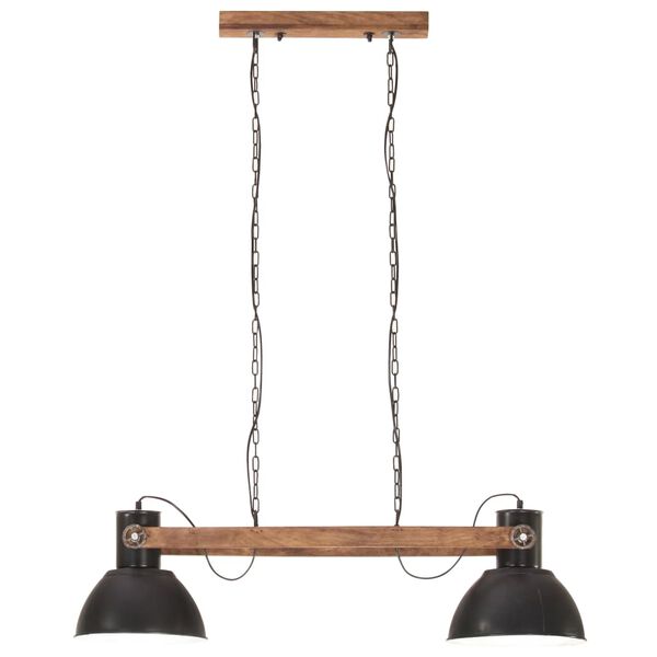 vidaXL Hanglamp industrieel 25 W E27 109 cm zwart