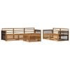 vidaXL Buiten bankenset 6 pcs Naturel Massief Acaciahout
