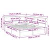 vidaXL Bed met boekenkast zonder matras massief grenenhout 160x200 cm
