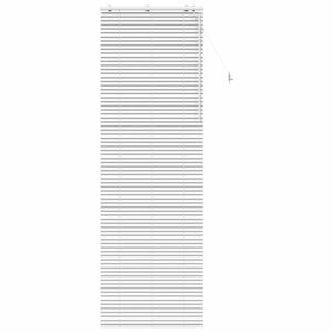 vidaXL Venetiaanse jaloezie Wit 95 x 250 cm 35 mm