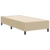 vidaXL Platform bedframe Grijs groen 80 x 200 cm Stof