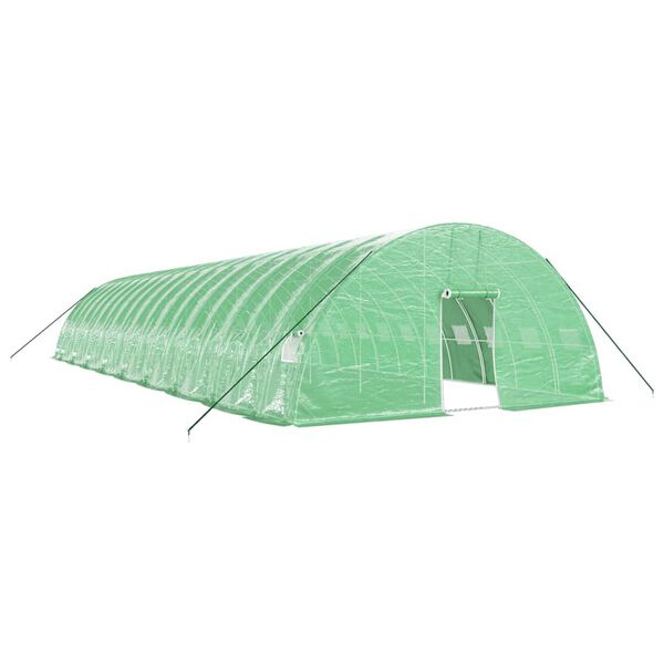 vidaXL Tuinkas met stalen frame 108 m&sup2; 18x6x2,85 m groen