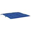 vidaXL Tuinbankkussen 100x(50+50)x7 cm oxford stof blauw
