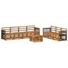 vidaXL Sofa-Sets 8 pcs Massief Acaciahout