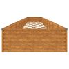 vidaXL Plantenbak verhoogd 960x100x36 cm cortenstaal