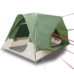 vidaXL Autotent 4-persoons waterdicht groen