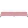 vidaXL Boxspringbed met matras Roze 120 x 200 cm Stof