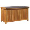 vidaXL Opbergbox voor buiten 113x50x60,5 cm massief acaciahout