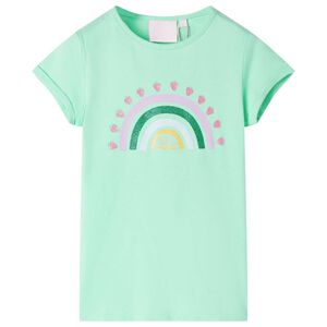 Kindershirt 104 felgroen