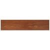 vidaXL Raamsokkel Bruin hout 160 x 30 x 4,5 cm PVC