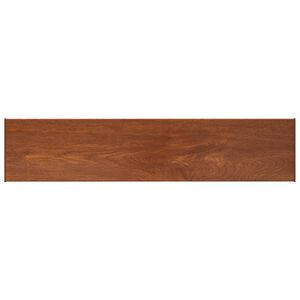 vidaXL Raamsokkel Bruin hout 160 x 30 x 4,5 cm PVC