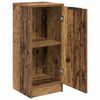 vidaXL Dressoir Oudhout 30 x 30 x 70 cm Bewerkt hout