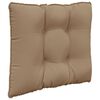 vidaXL Buiten bankkussen 3 pcs Taupe Polyester