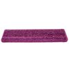 vidaXL Trapmatten 30 st 65x21x4 cm Violet Rechthoekige Rand